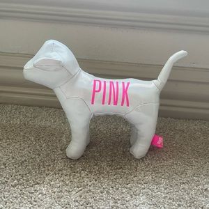 White&Pink Victoria’s Secret PINK 8” Dog